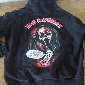 Bad Monday Hoodie with Ghostface M
